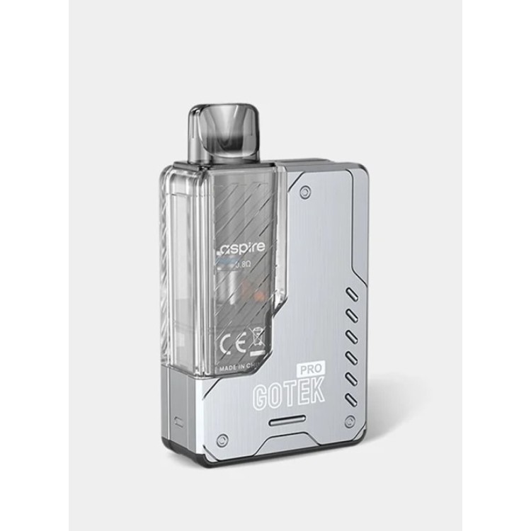 Aspire GoTek Pro Kit Stainless Steel