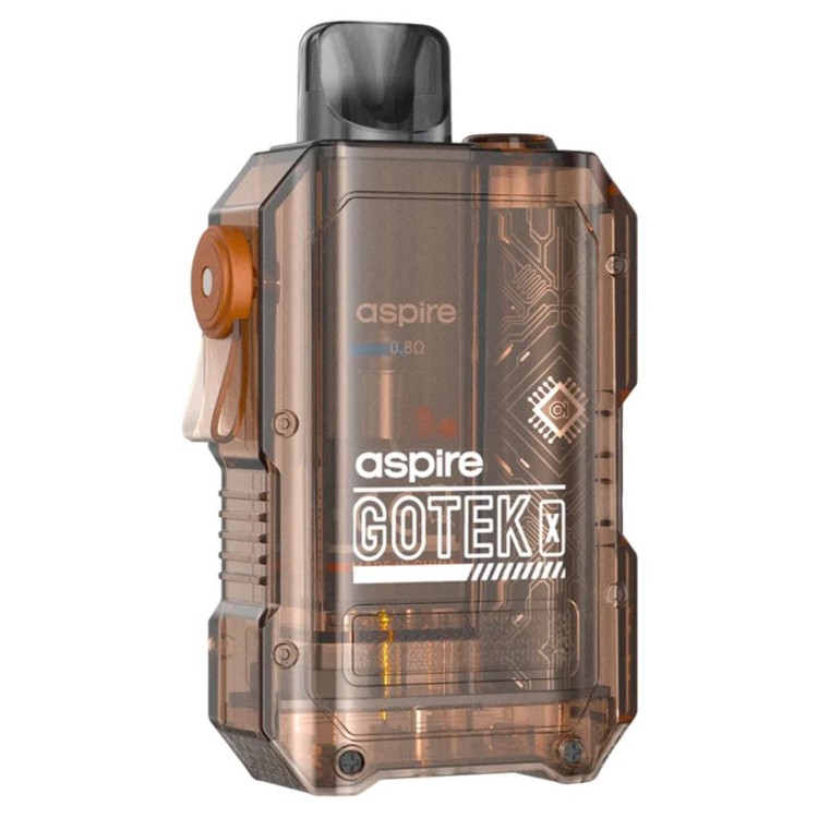 Aspire GoTek X Kit Translucent Amber
