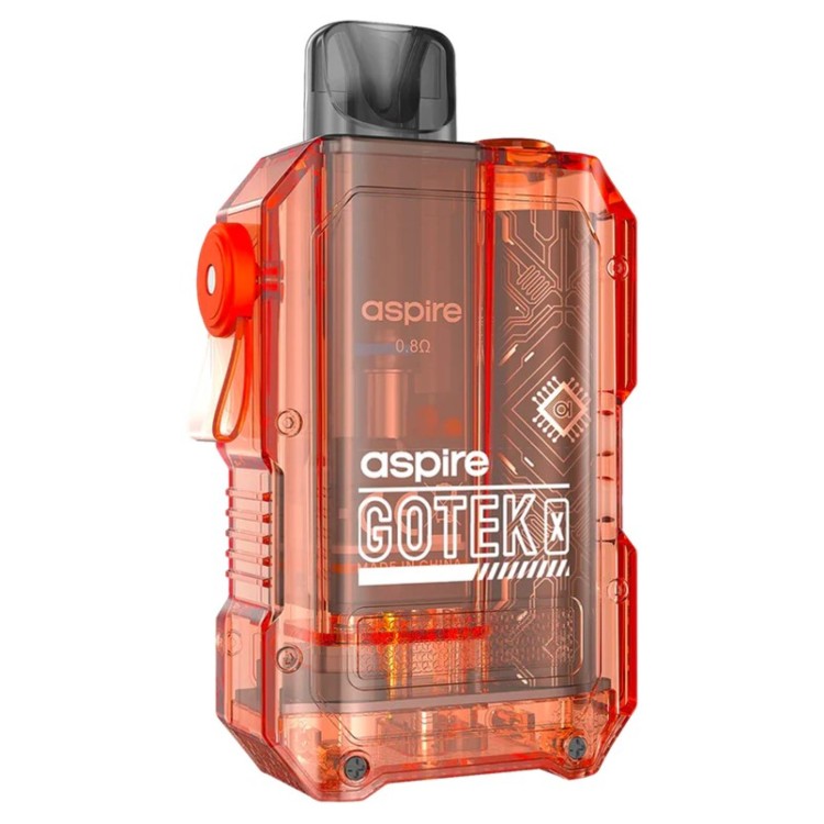 Aspire GoTek X Kit Translucent Orange