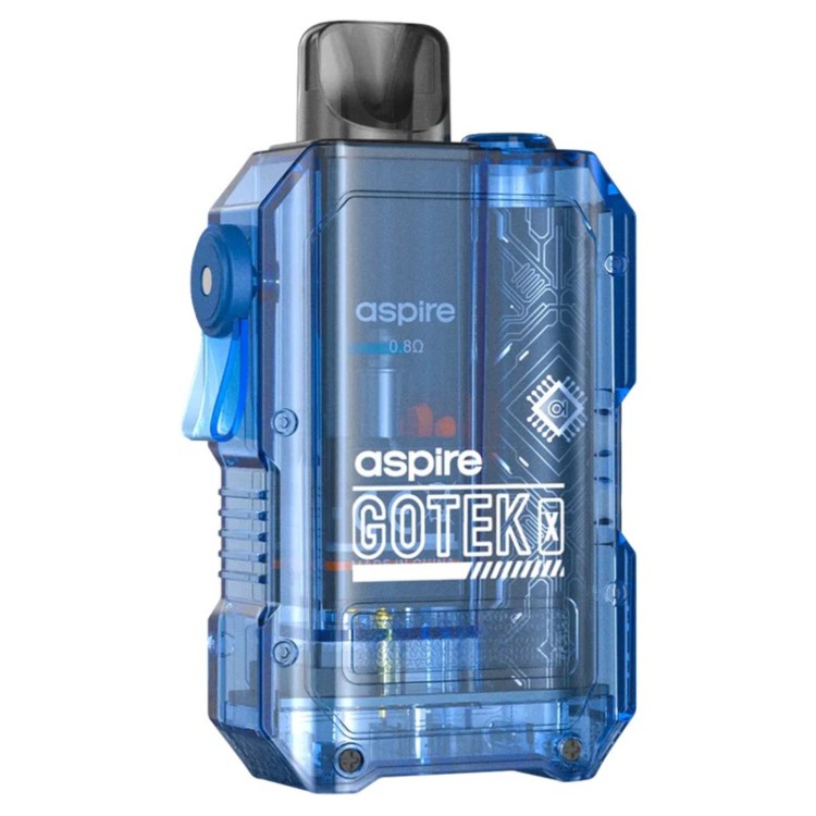 Aspire GoTek X Kit Translucent Royal Blue