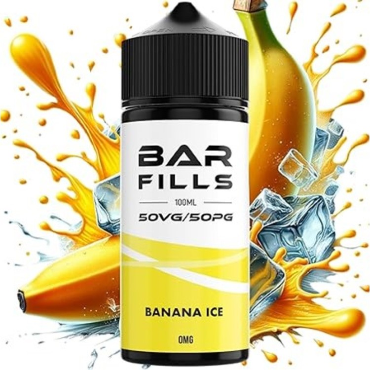 Bar Fills 50VG/50PG Banana Ice 100ml