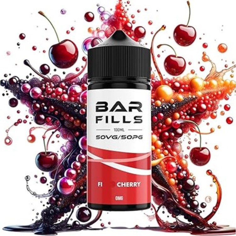 Bar Fills 50VG/50PG Fizzy Cherry 100ml 
