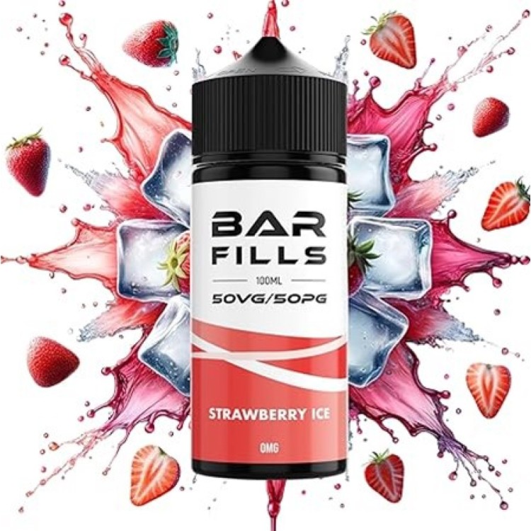 Bar Fills 50VG/50PG Strawberry Ice 100ml