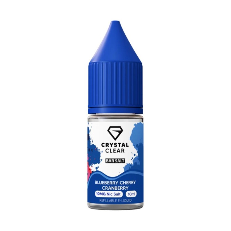 Crystal Clear Blueberry Cherry Cranberry 10mg