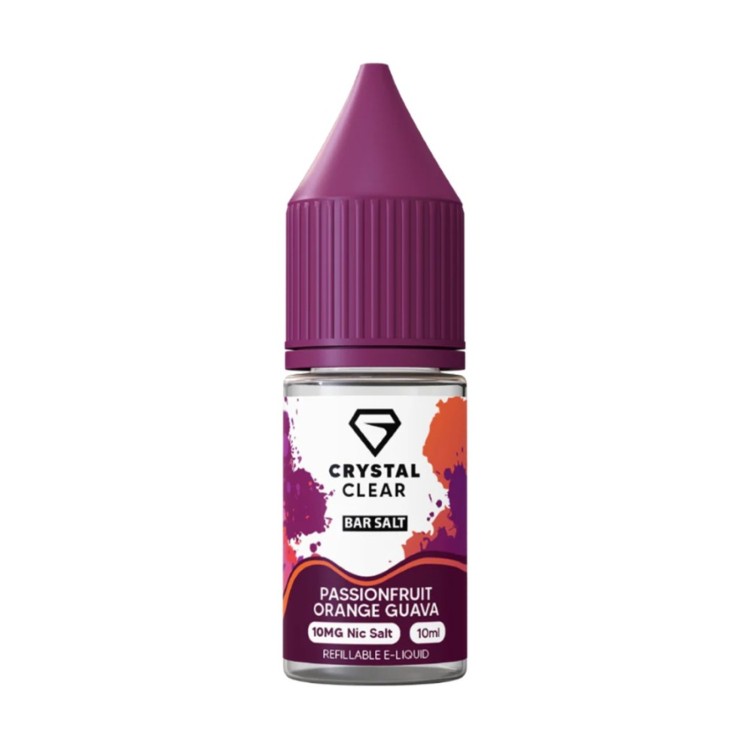 Crystal Clear Passionfruit Orange Guava 10mg