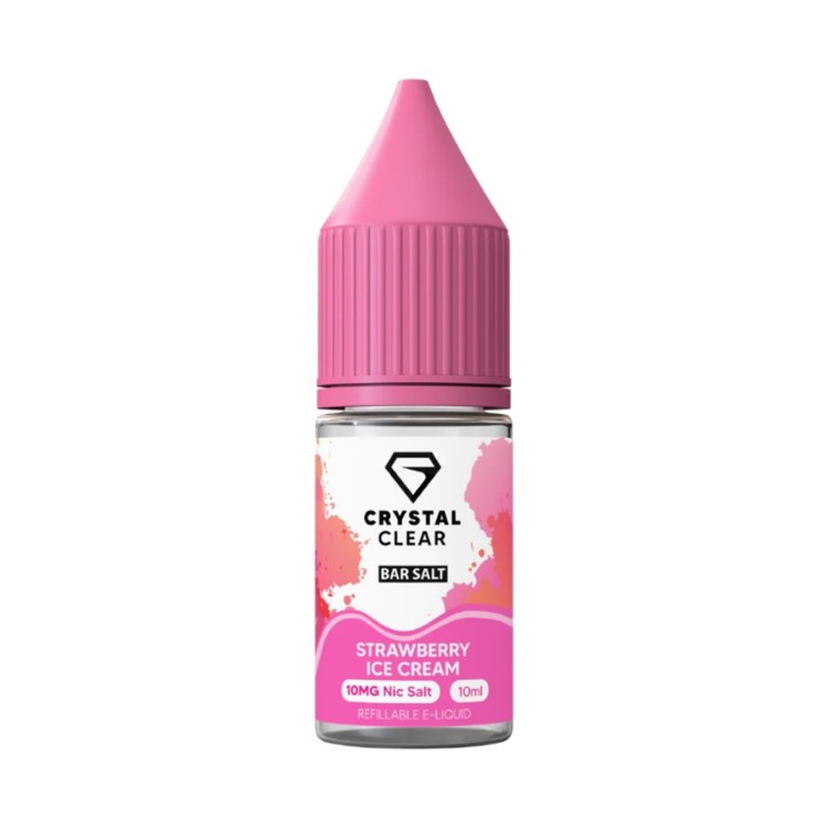 Crystal Clear Strawberry Ice Cream 10mg