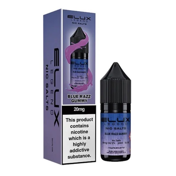 ELUX LEGEND Blue Razz Gummy 10mg
