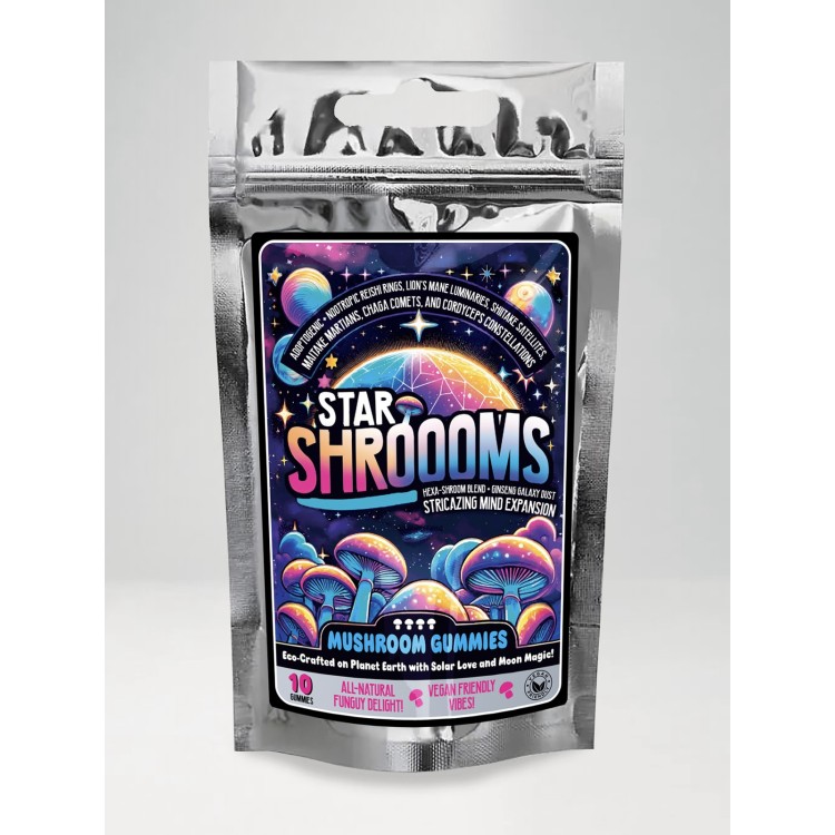 Inooova Star Shrooms Mushroom Gummies 10pk