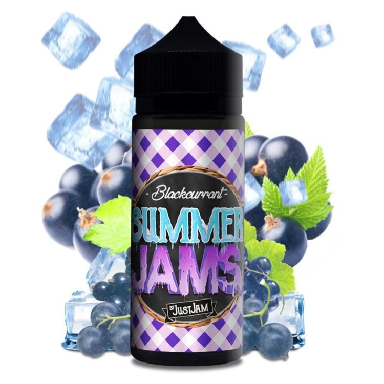 Just Jam Blackcurrant Summer Jams 100ml (80VG/20PG)
