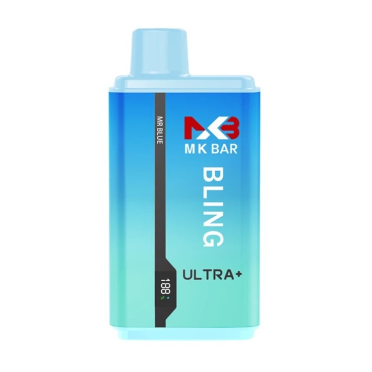 MK BAR 18000 Puff 0mg Mr Blue Mad Blue