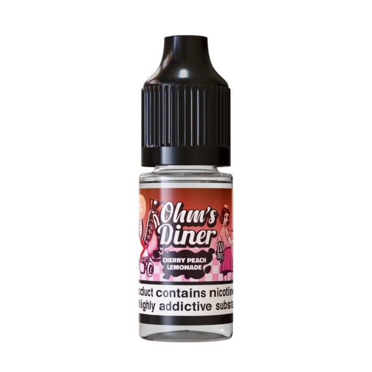 Ohms Diner Cherry Peach Lemonade 10mg