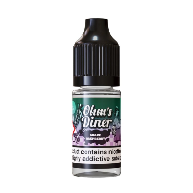 Ohms Diner Grape Raspberry 10mg