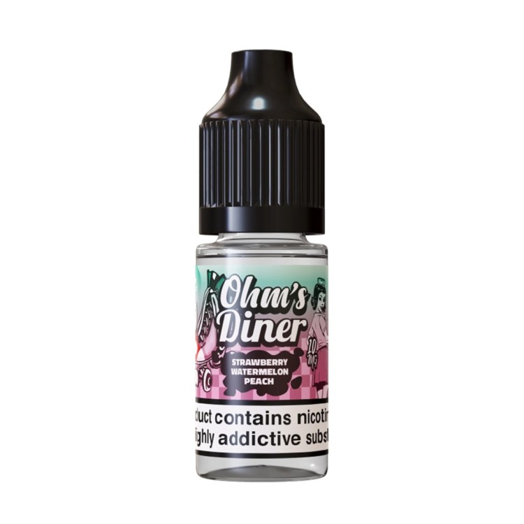 Ohms Diner Strawberry Watermelon Cherry 10mg