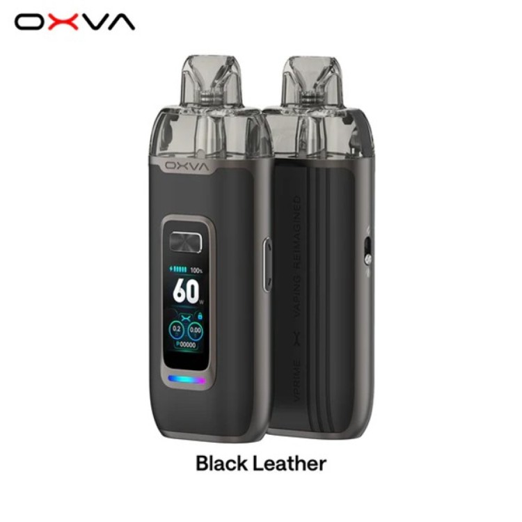 Oxva VPRIME Kit Black Leather