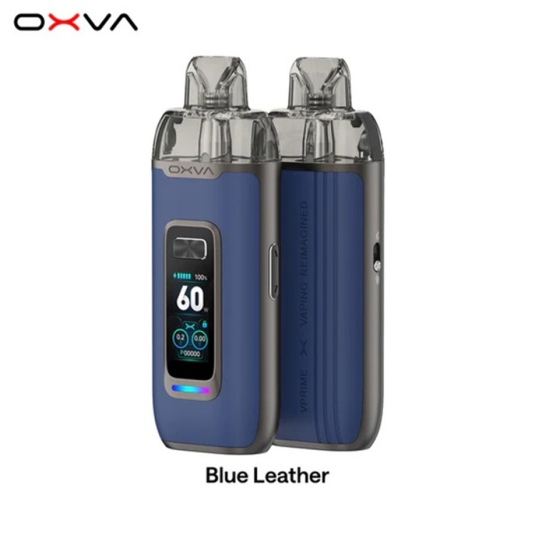 Oxva VPRIME Kit Blue Leather