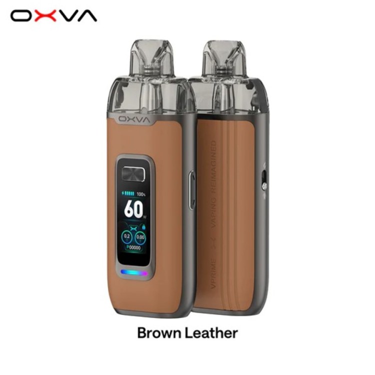 Oxva VPRIME Kit Brown Leather