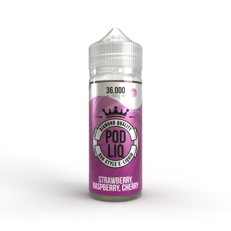 POD LIQ Strawberry Raspberry Cherry 100ml