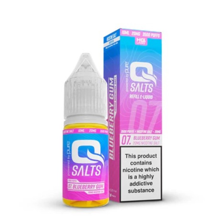 Q Salts Blueberry Gum 20mg