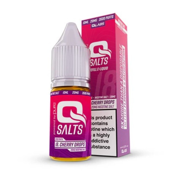 Q Salts Cherry Drops 5mg