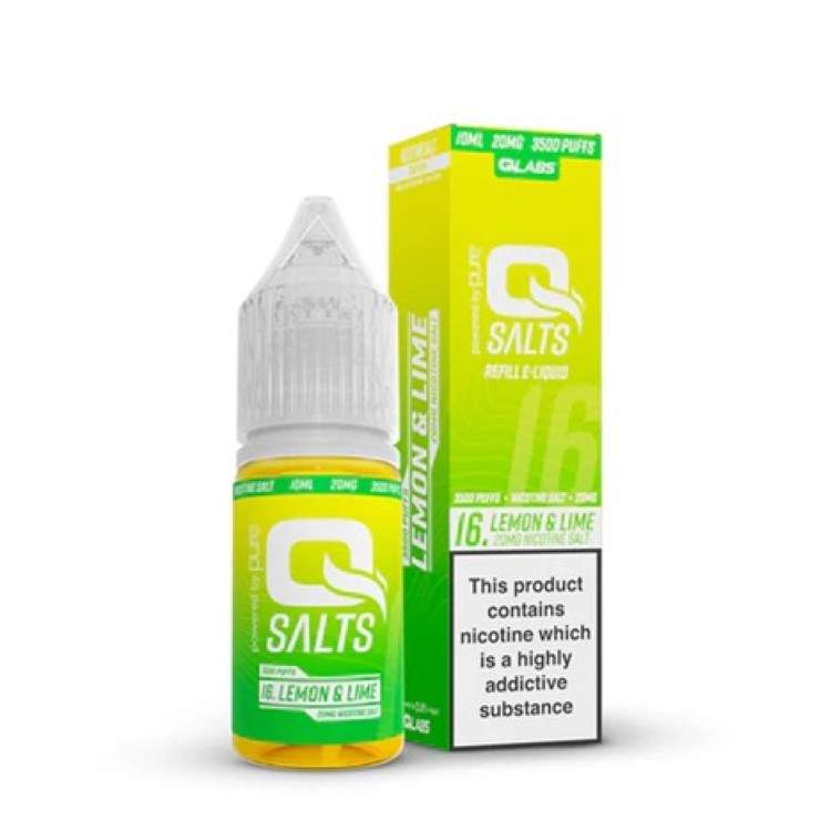 Q Salts Lemon Lime 10mg