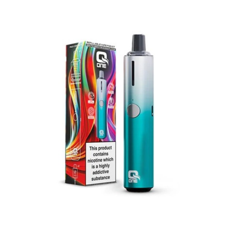 Q Salts Q One Kit Aqua Silver