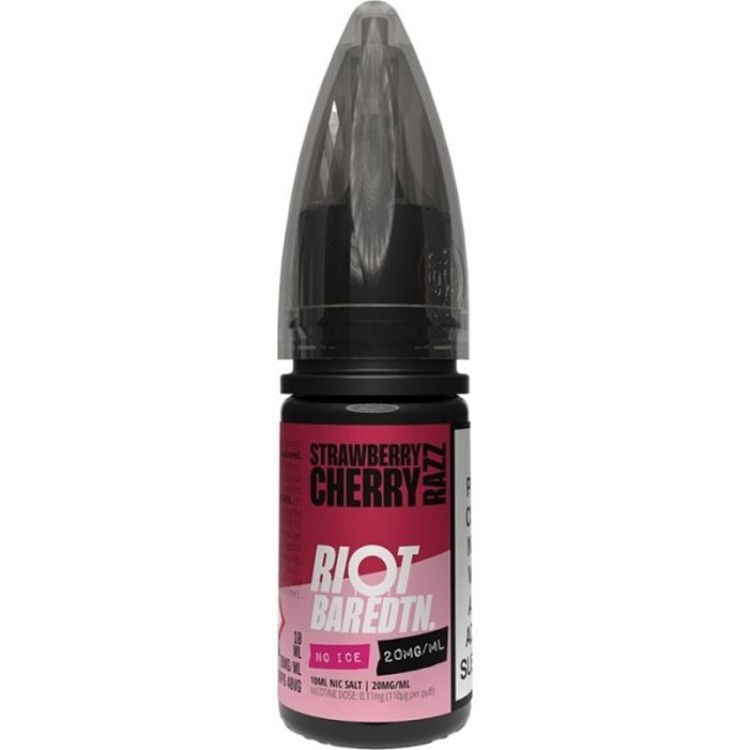 Riot BAR EDTN Strawberry Cherry Razz 10mg No Ice