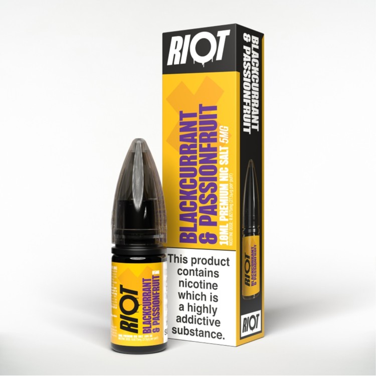 Riot X Blackcurrant and Passionfruit 10mg
