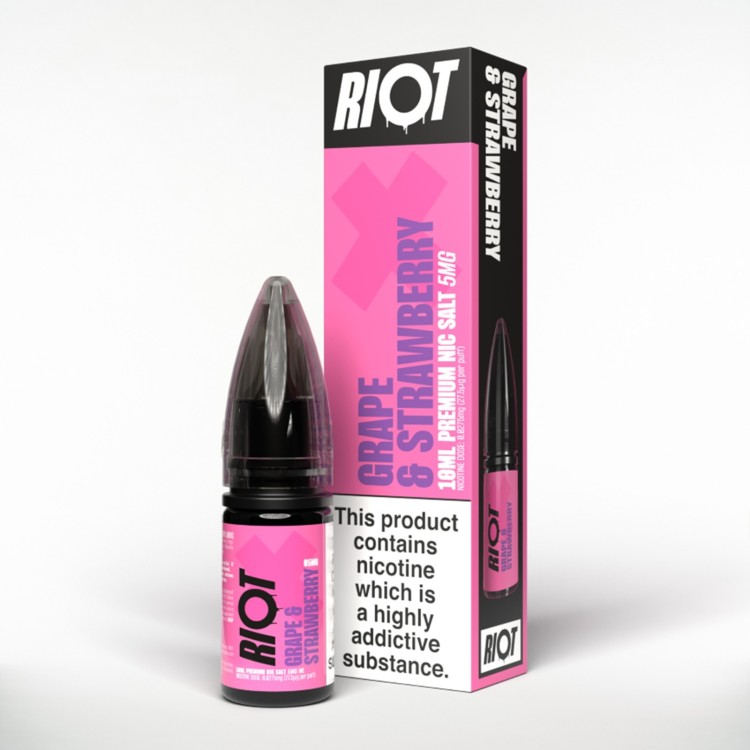Riot X Grape and Strawberry 10mg