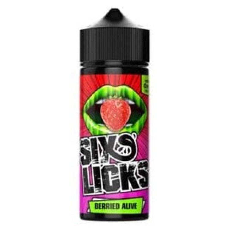 Six Licks Berried Alive 100ml