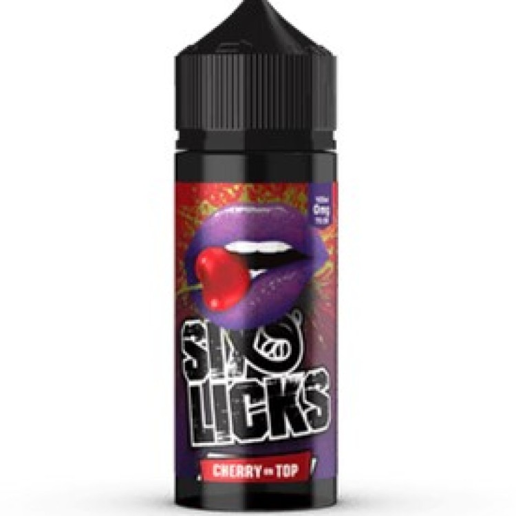 Six Licks Cherry On Top 100ml