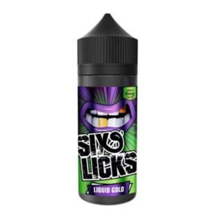 Six Licks Liquid Gold 100ml