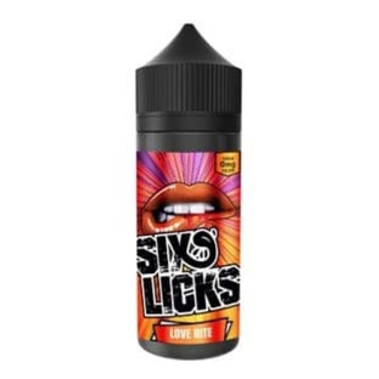 Six Licks Love Bite 100ml