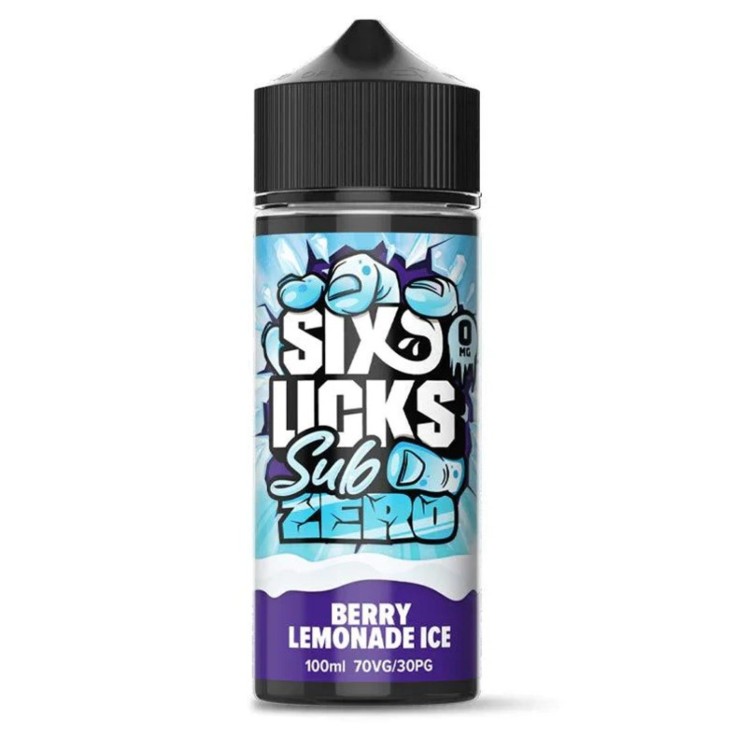 Six Licks Sub Zero Berry Lemonade Ice 100ml
