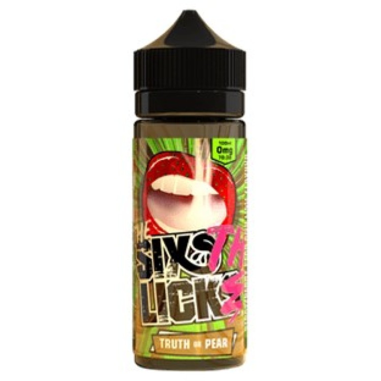 Six Licks Truth Or Pear 100ml