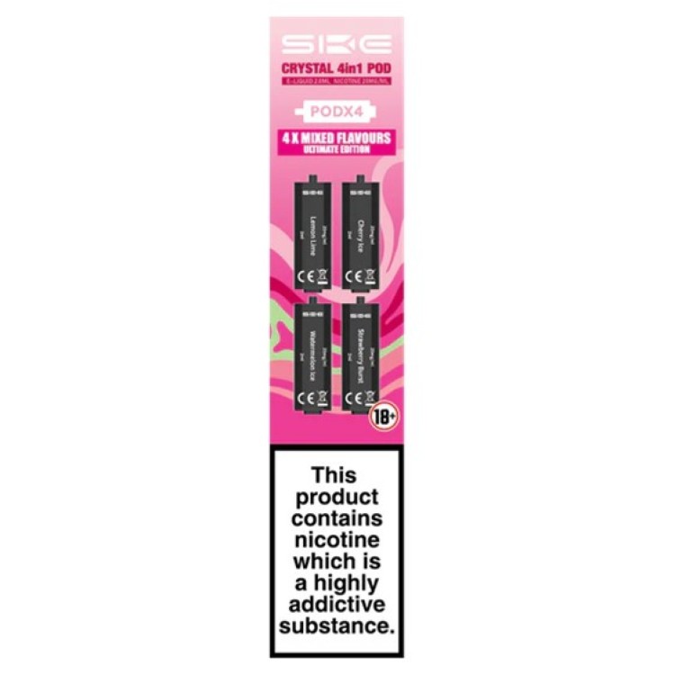 SKE Crystal 4 in 1 Pods Ultimate Edition