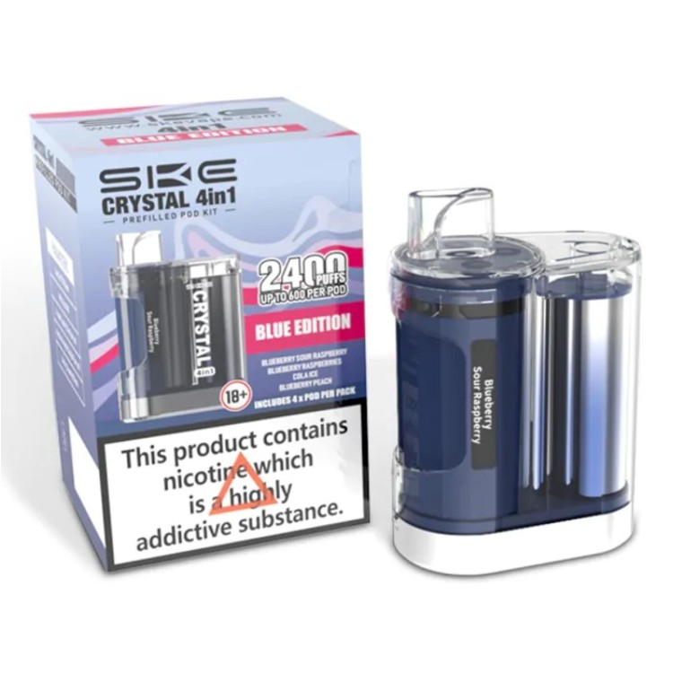 SKE Crystal Bar 4 in 1 Blue Edition 20mg