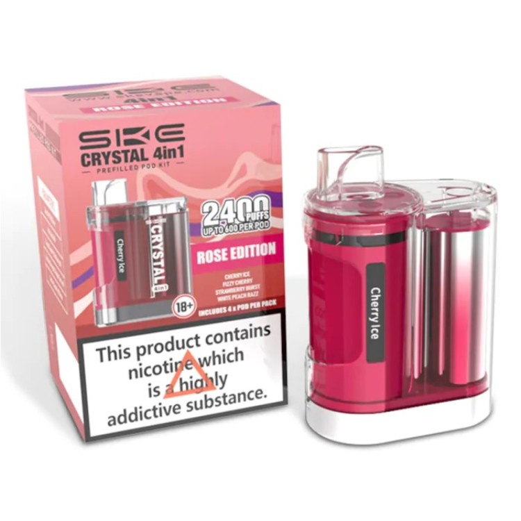 SKE Crystal Bar 4 in 1 Rose Edition 20mg 