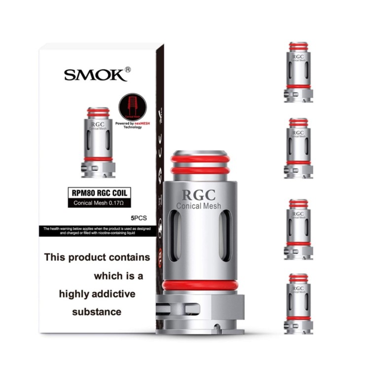 SMOK RPM80 RGC Conical Mesh Coil 0.17ohm