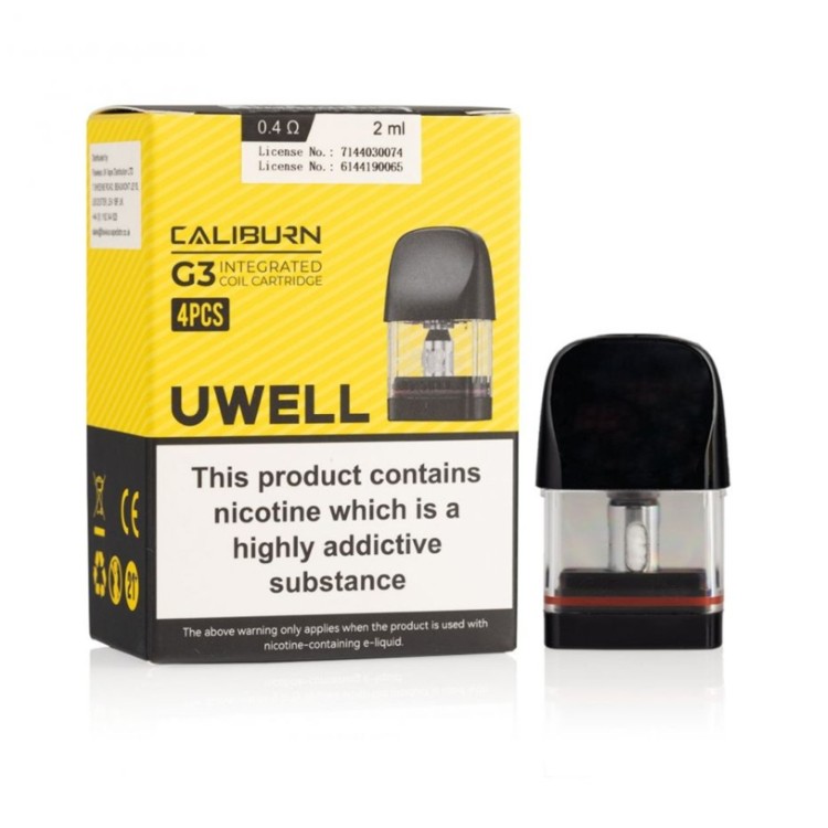 Uwell Caliburn G3 Pod 0.4ohm (2ml)