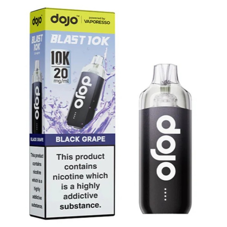 Vaporesso Dojo Blast 10k Kit Black Grape 20mg