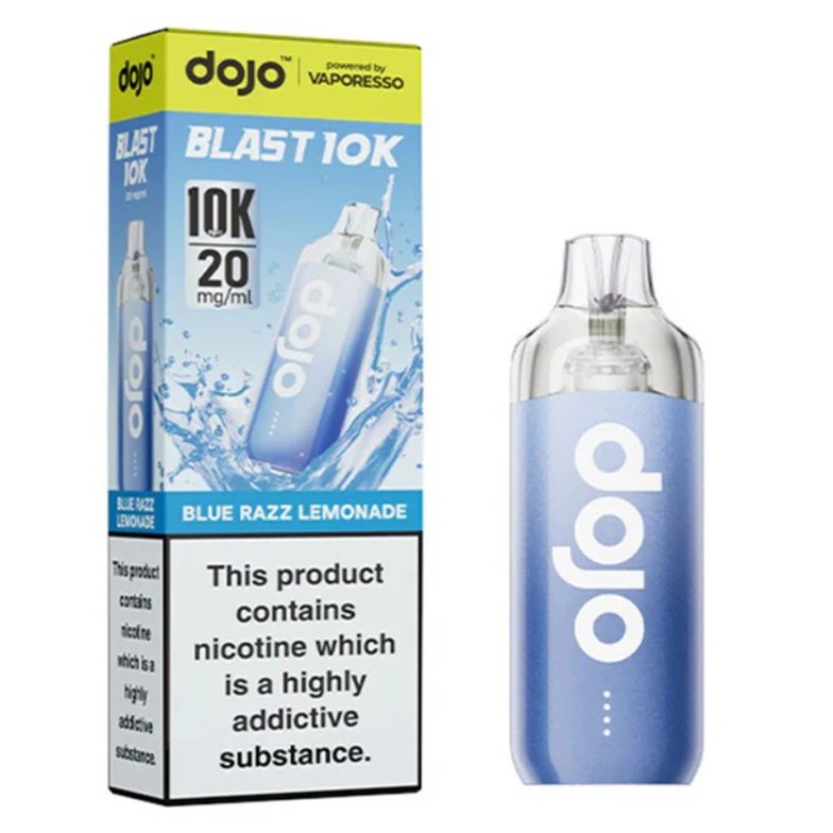 Vaporesso Dojo Blast 10k Kit Blue Razz Lemonade 20mg