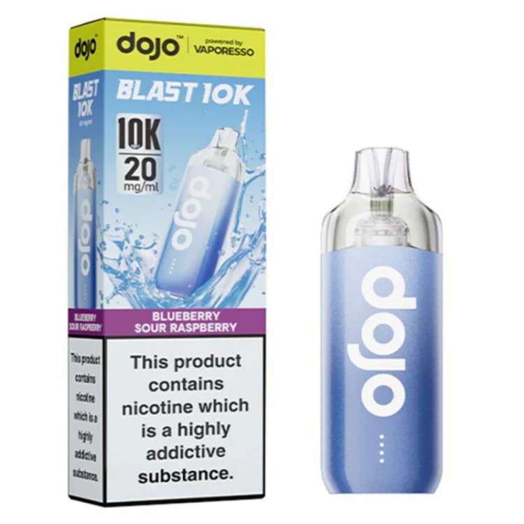 Vaporesso Dojo Blast 10k Kit Blueberry Sour Raspberry 20mg