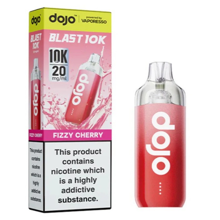 Vaporesso Dojo Blast 10k Kit Fizzy Cherry 20mg
