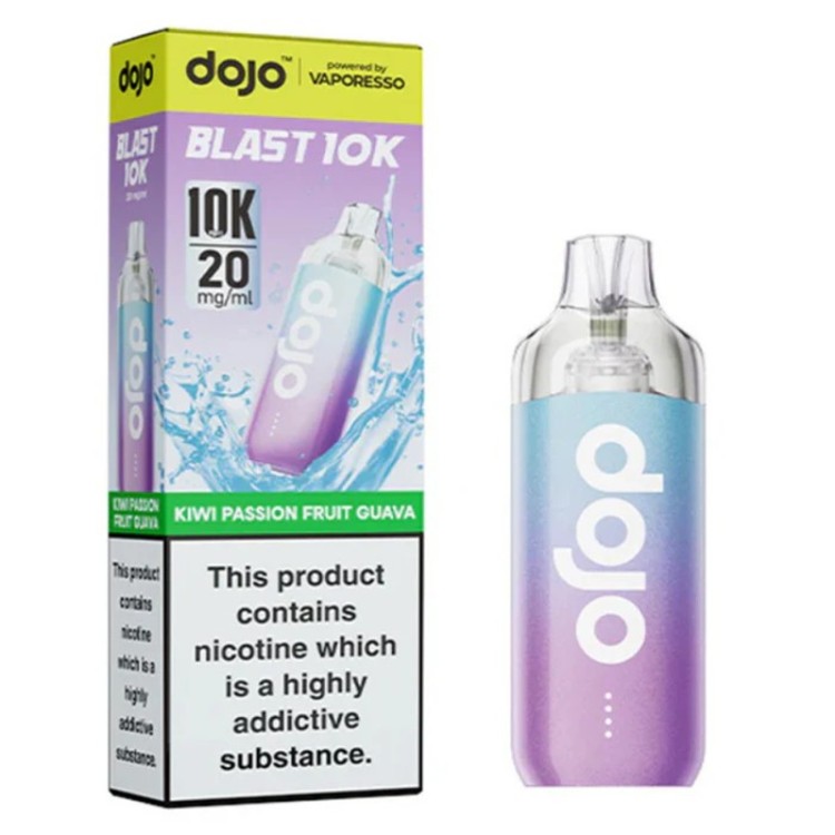Vaporesso Dojo Blast 10k Kit Kiwi Passion Fruit Guava 20mg