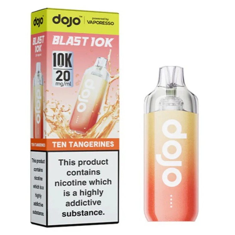 Vaporesso Dojo Blast 10k Kit Ten Tangerines 20mg