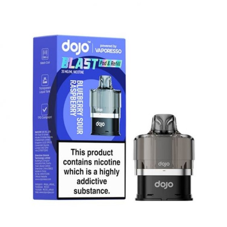 Vaporesso Dojo Blast Pod Blueberry Sour Raspberry 10mg