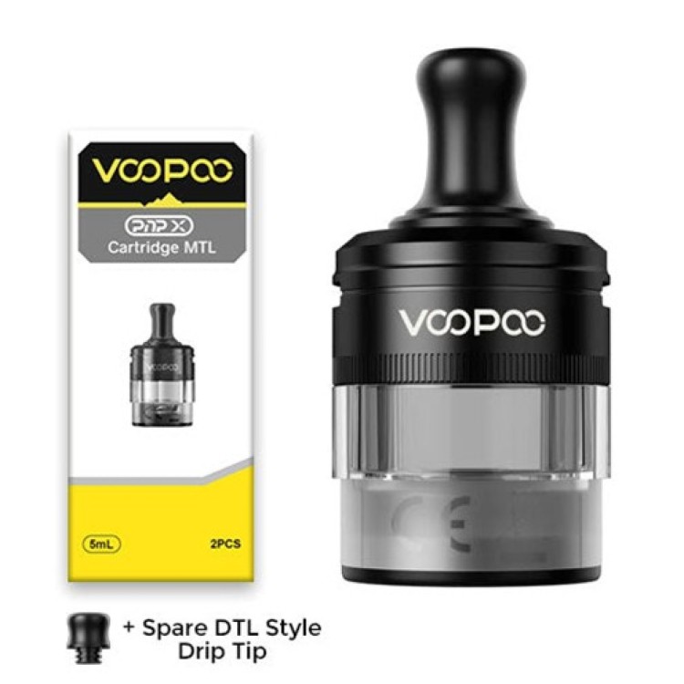 VooPoo Pnp X MTL Empty Pod Silver