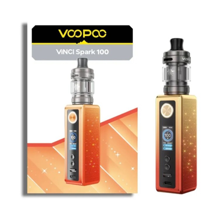 VooPoo VINCI Spark 100 Orange Red Gradient Kit