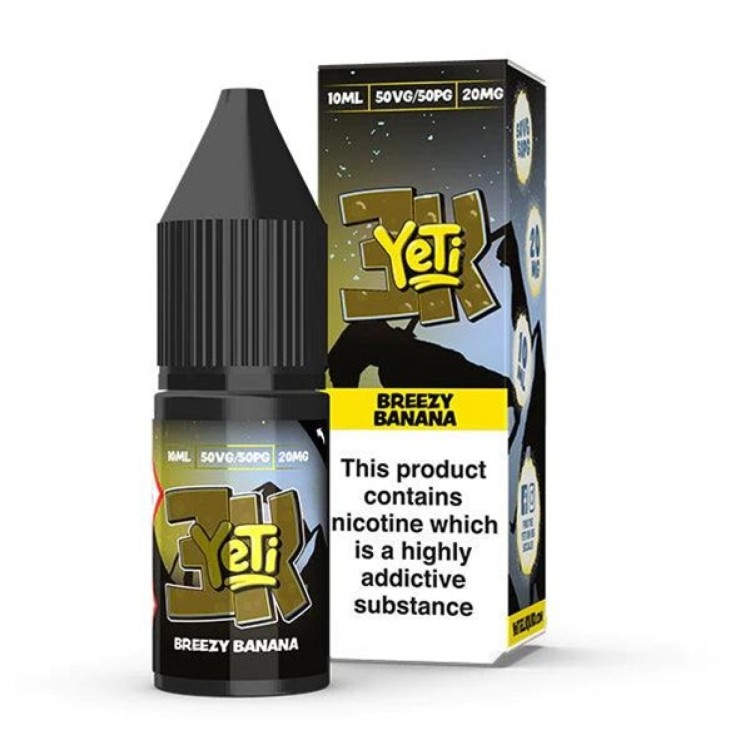 Yeti Salts Breezy Banana 5mg